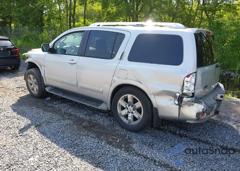 2010 Nissan Armada Platinum из США, поврежденный, VIN 5N1AA0NE9AN620660
